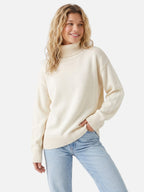 Pull Femme Col Roulé Oversize