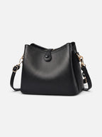 Sac Hobo Femme en Cuir Vegan à Bandoulière Chaîne