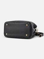 Sac Hobo Femme en Cuir Vegan à Bandoulière Chaîne