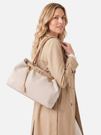 Sac Cabas Femme en Toile à Détail Boucle