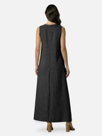 Robe maxi décontractée sans manches élégante été