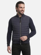 Gilet Homme Matelassé sans Manches Zippé Doublure Polaire