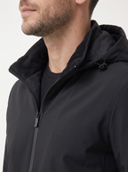 Men's Hooded Outdoor Windbreaker Jacket