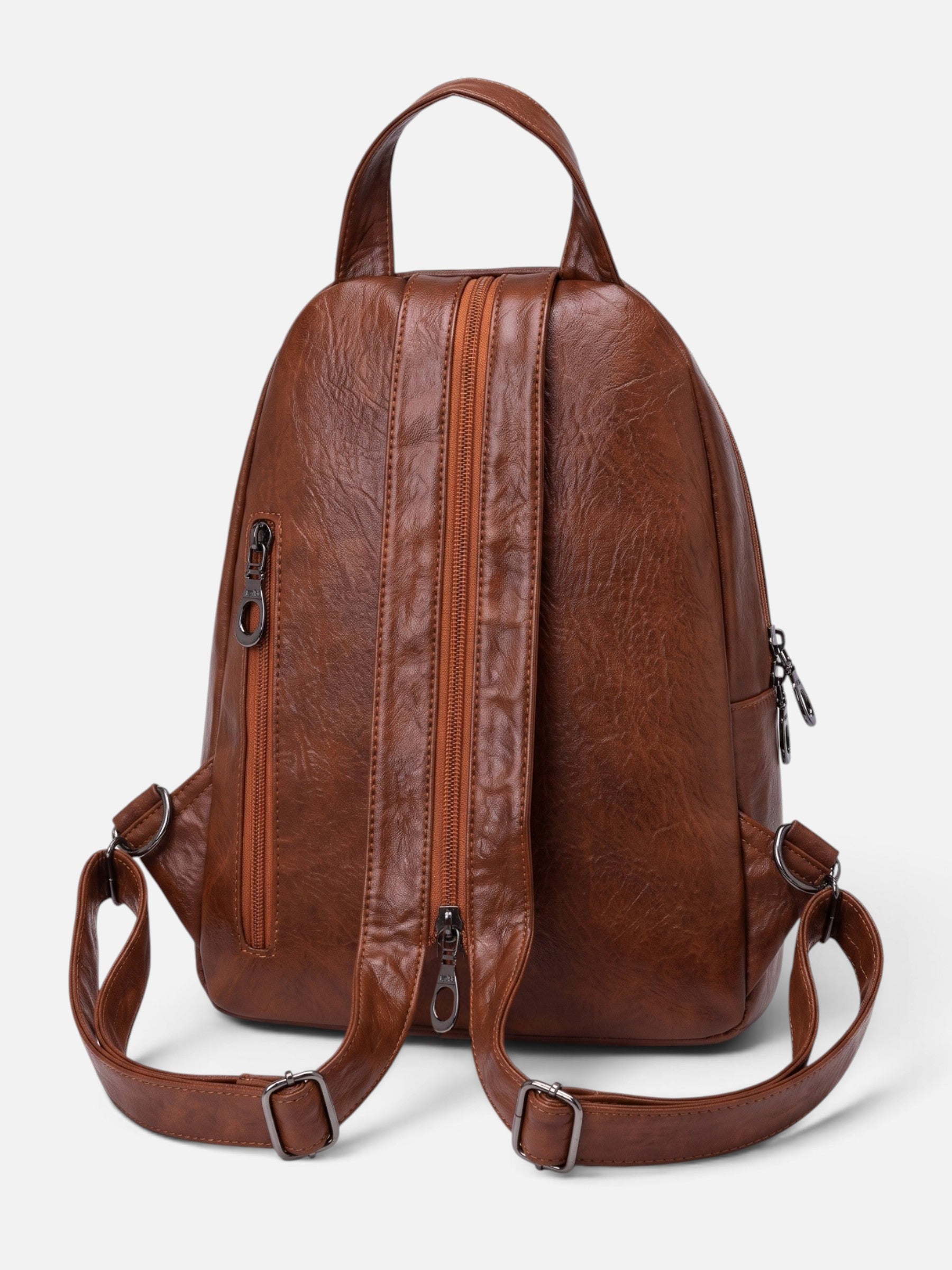 Mini Sac à Dos Femme en Cuir Tressé Bandoulière