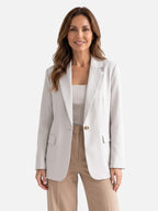 Women's Tailored Single Button Blazer