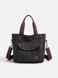 Sac Cabas Femme en Toile Bandoulière Amovible