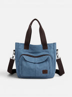 Sac Cabas Femme en Toile Bandoulière Amovible
