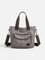 Sac Cabas Femme en Toile Bandoulière Amovible