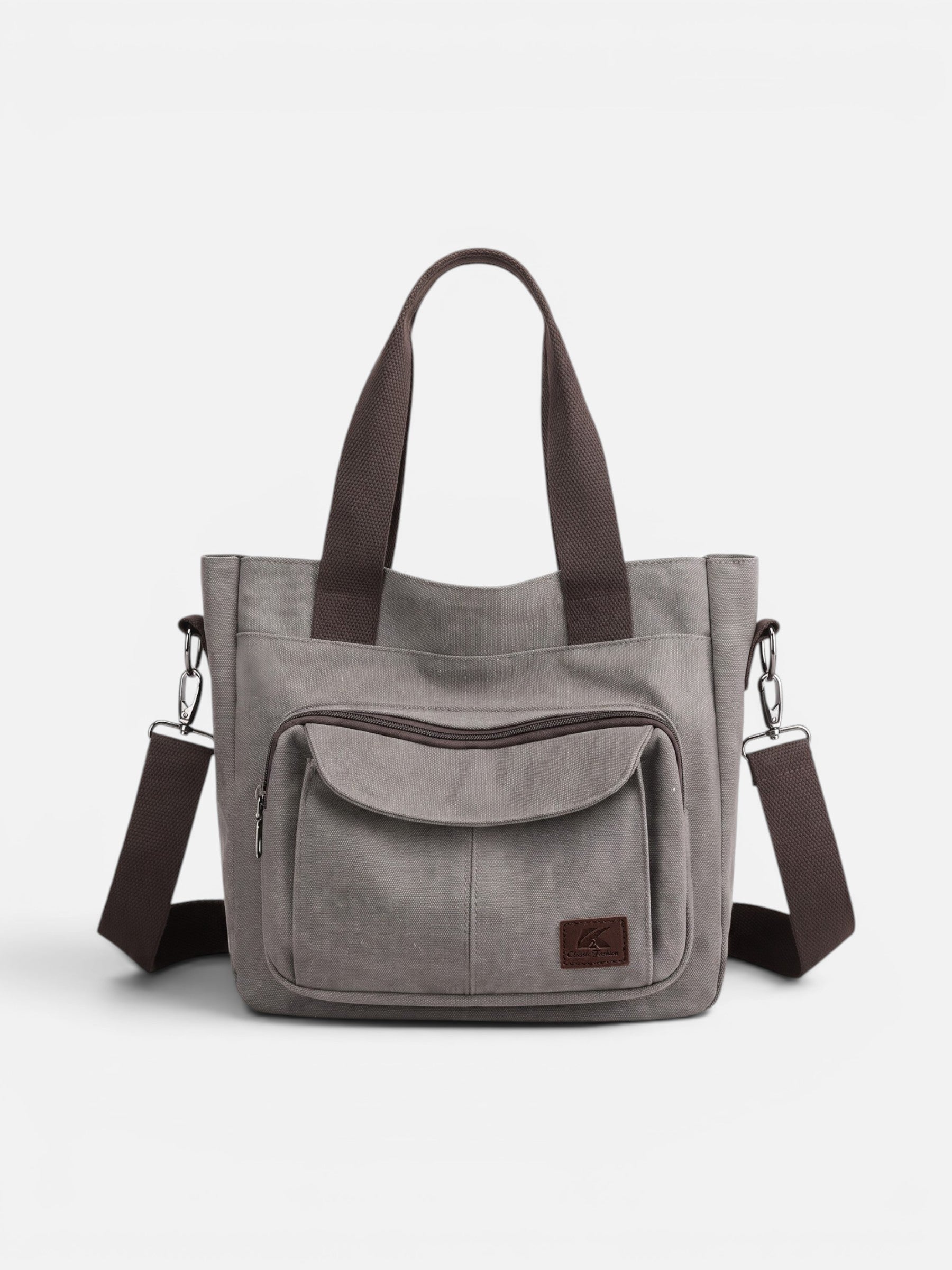 Sac Cabas Femme en Toile Bandoulière Amovible