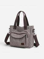 Sac Cabas Femme en Toile Bandoulière Amovible