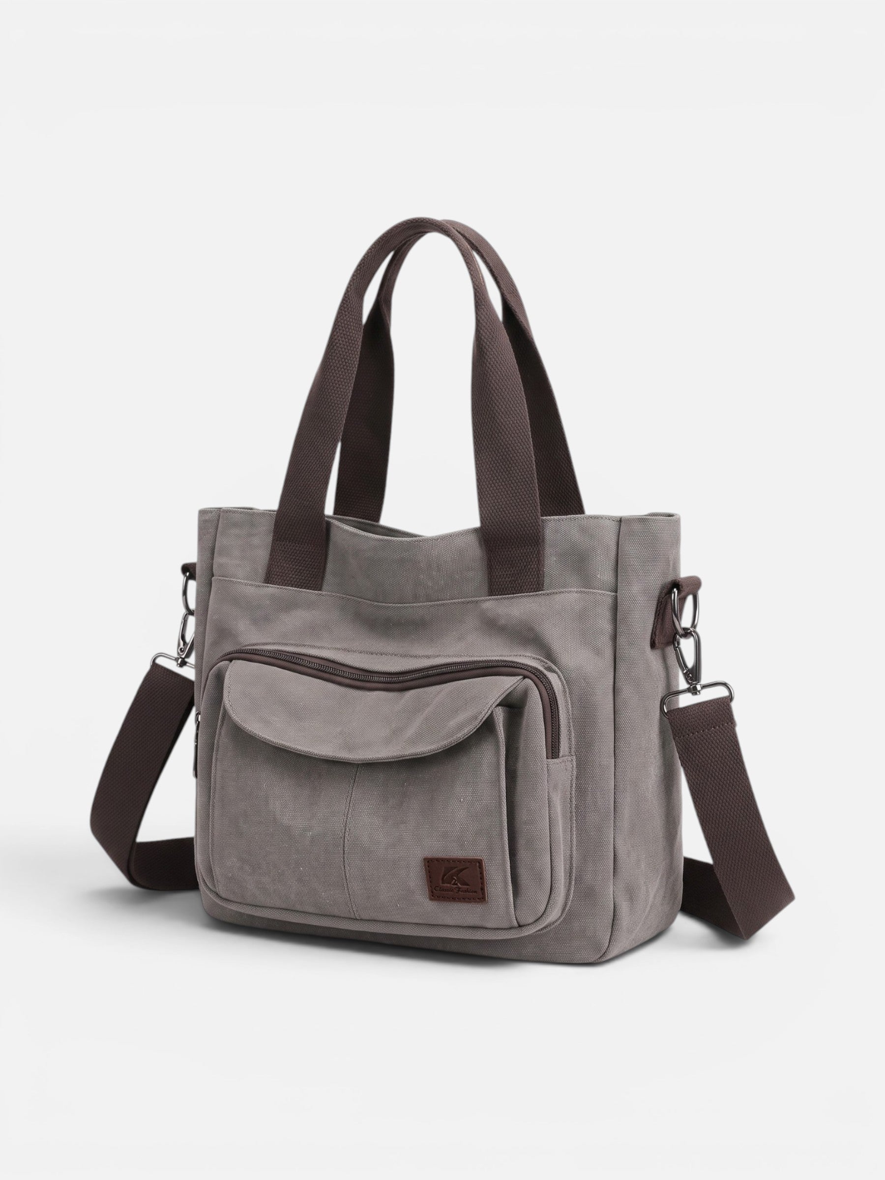 Sac Cabas Femme en Toile Bandoulière Amovible