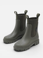 Bottes de Pluie Femme Imperméables Semelle Épaisse