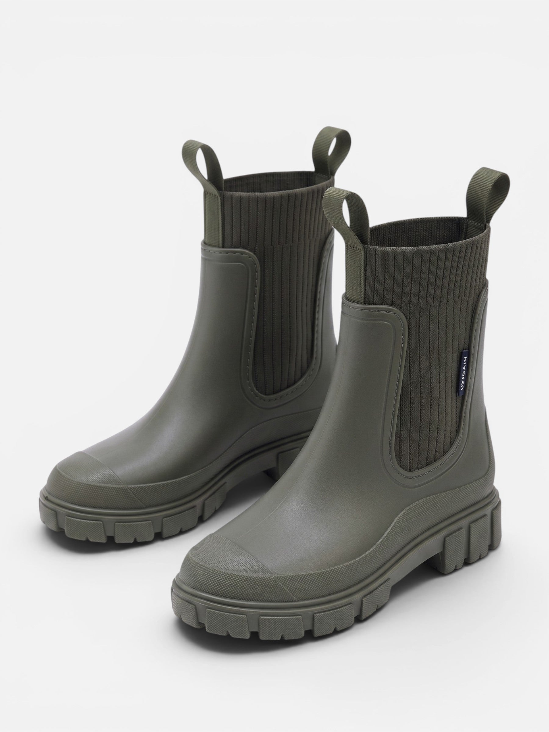 Bottes de Pluie Femme Imperméables Semelle Épaisse