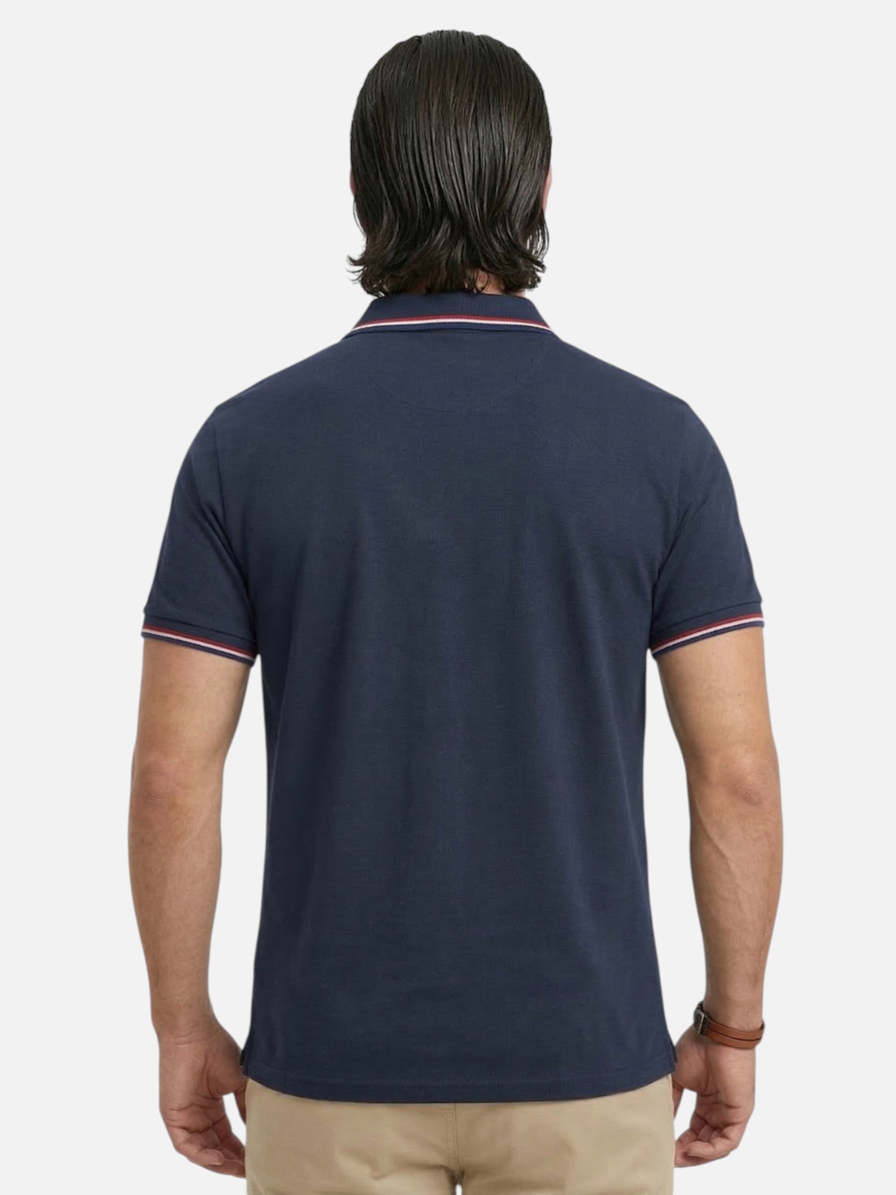 Men's short-sleeve elegant and comfortable polo