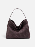 Sac Hobo Femme Tressé en Daim