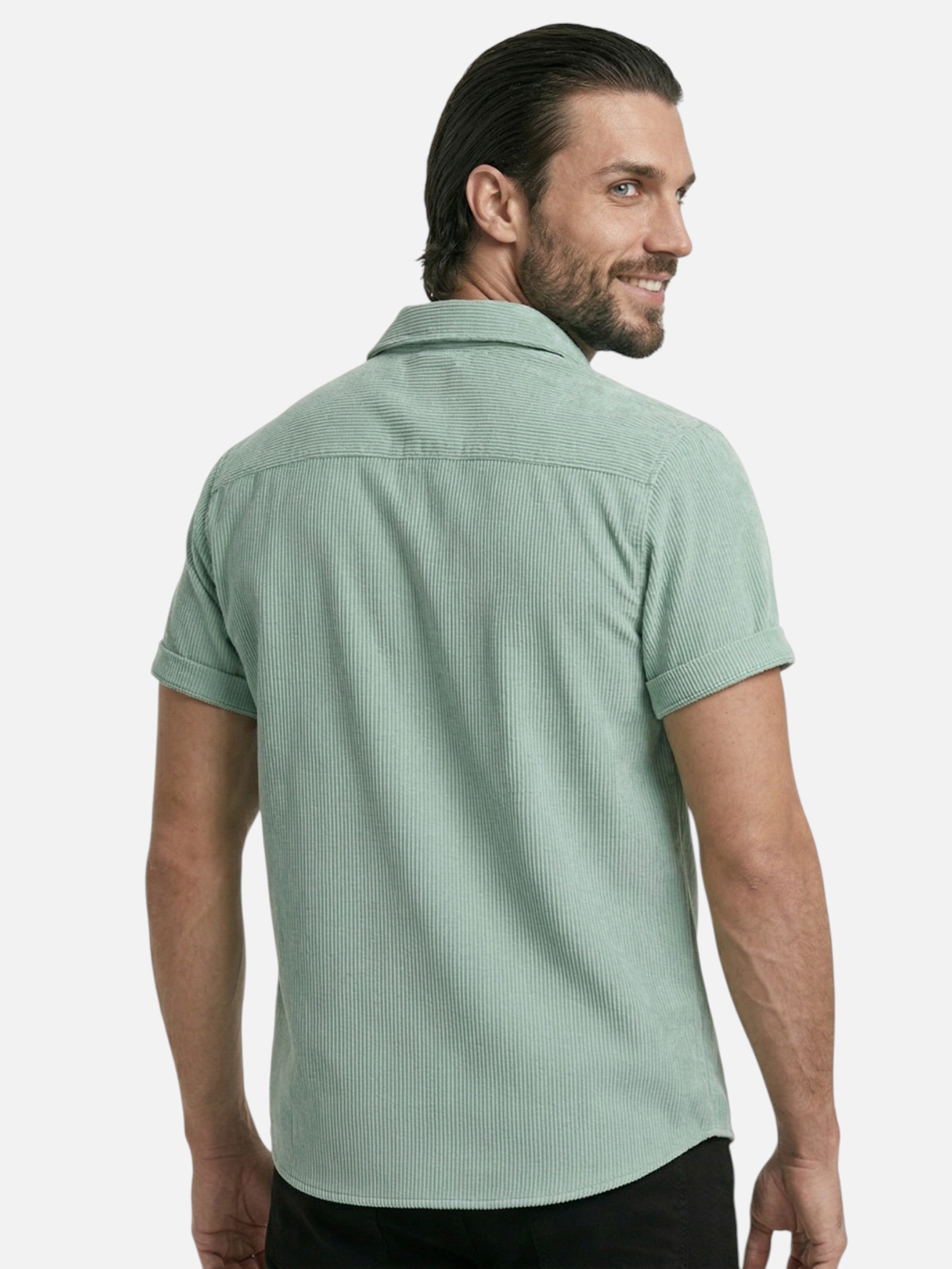 Chemise homme été texturée manches courtes – Coupe moderne et respirante