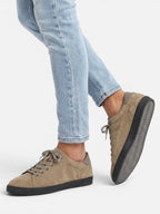 Baskets Homme en Daim à Lacets
