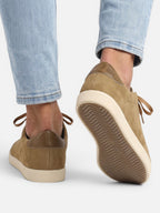 Baskets Homme en Daim à Lacets