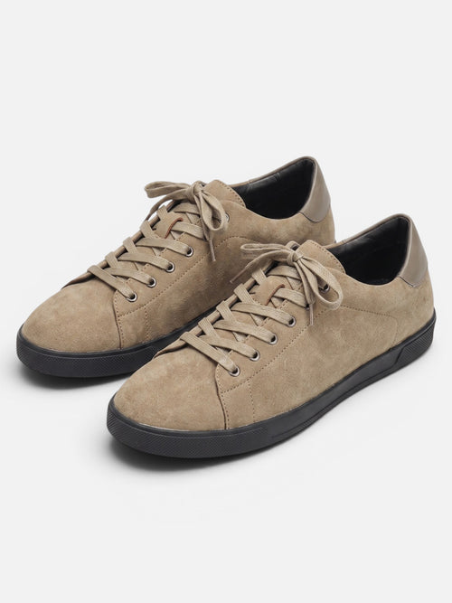 Baskets Homme en Daim à Lacets