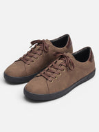 Baskets Homme en Daim à Lacets