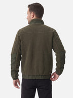 Veste Homme Polaire Sherpa Bicolore Zippée