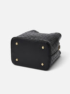 Sac Seau Femme en Cuir Tressé à Bandoulière