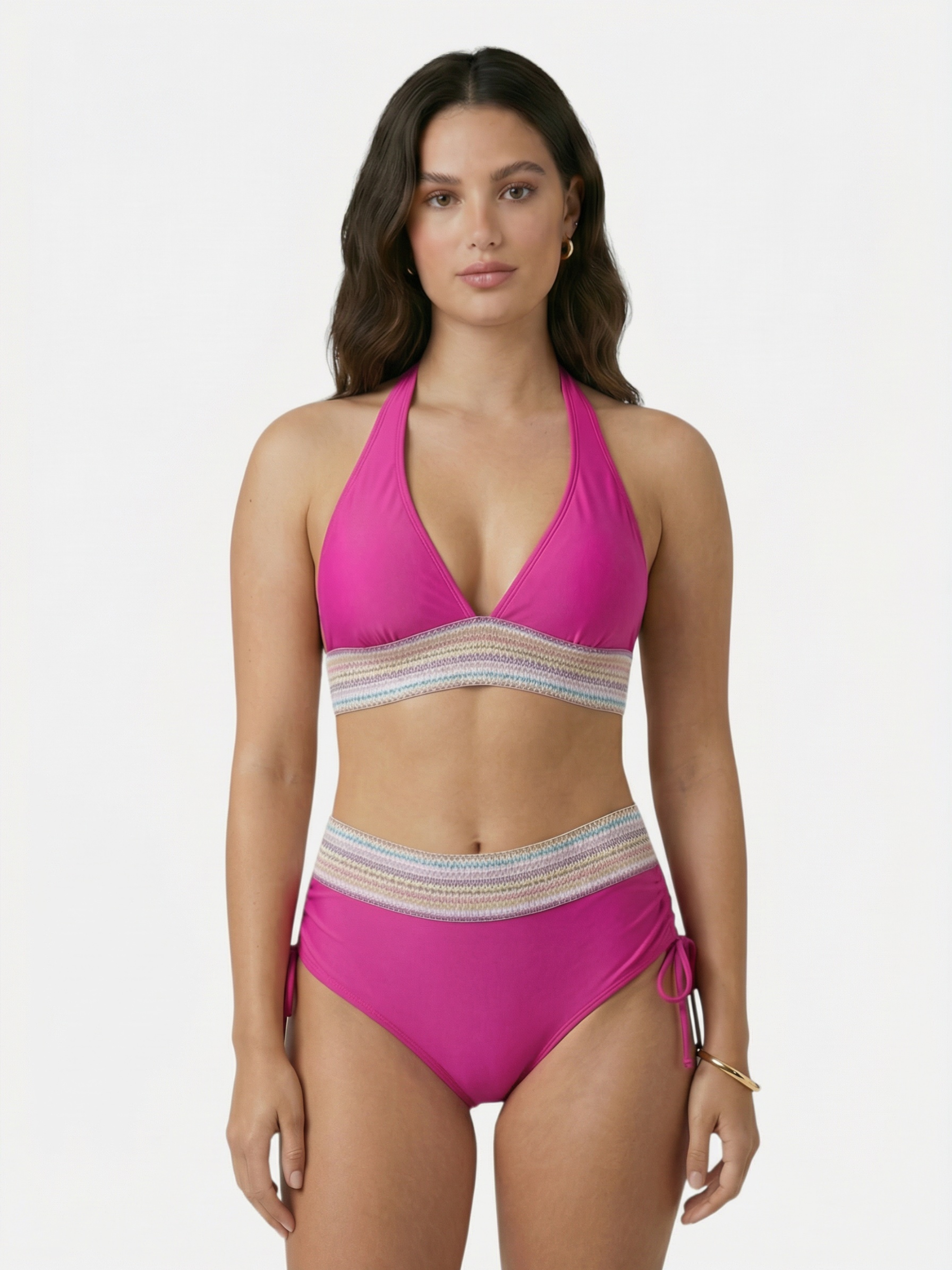Bikini taille haute femme deux pièces