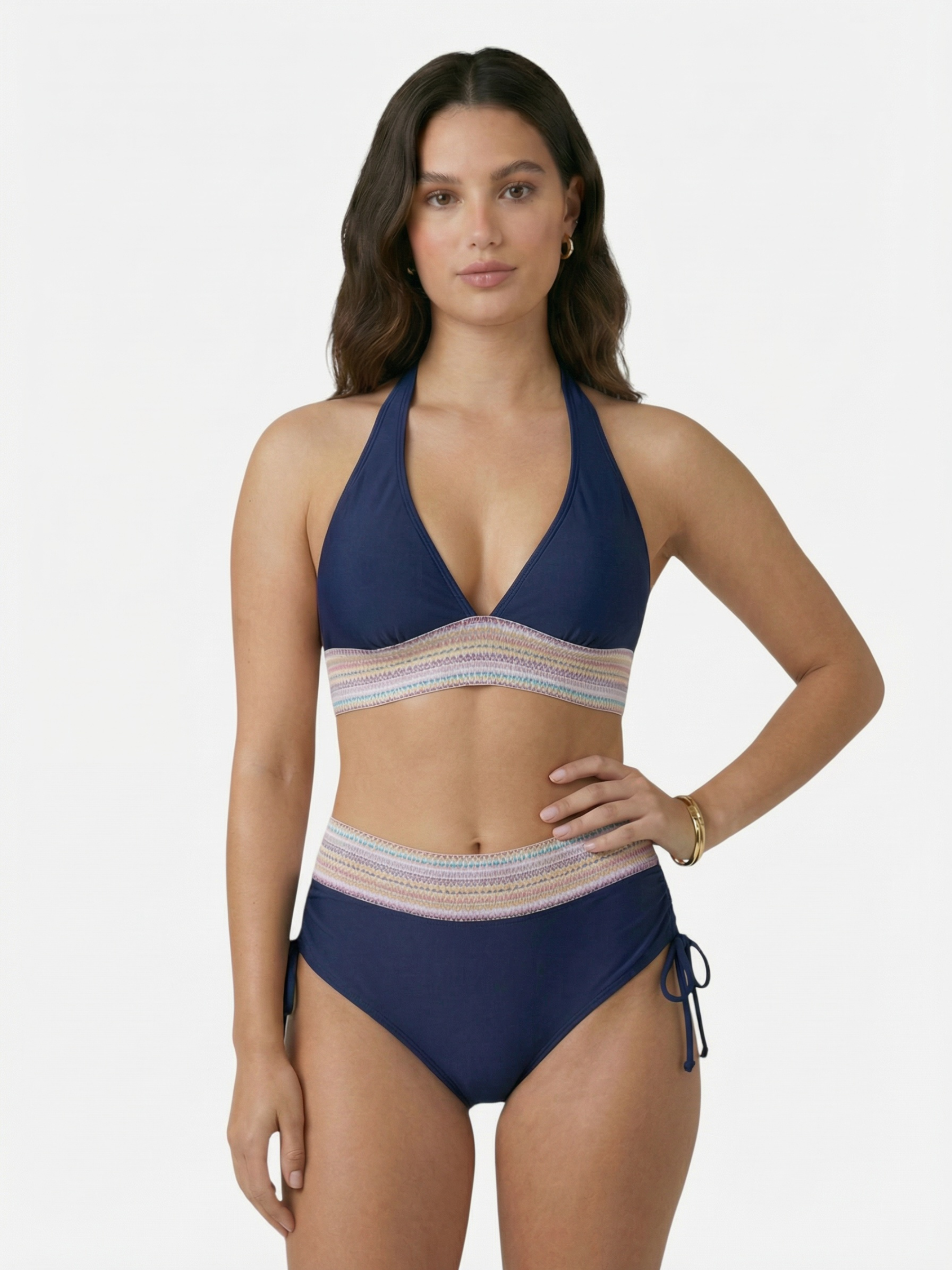 Bikini taille haute femme deux pièces