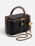 Sac Vanity Matelassé Femme Chaîne