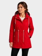 Women's Lightweight Waterproof Hooded Parka