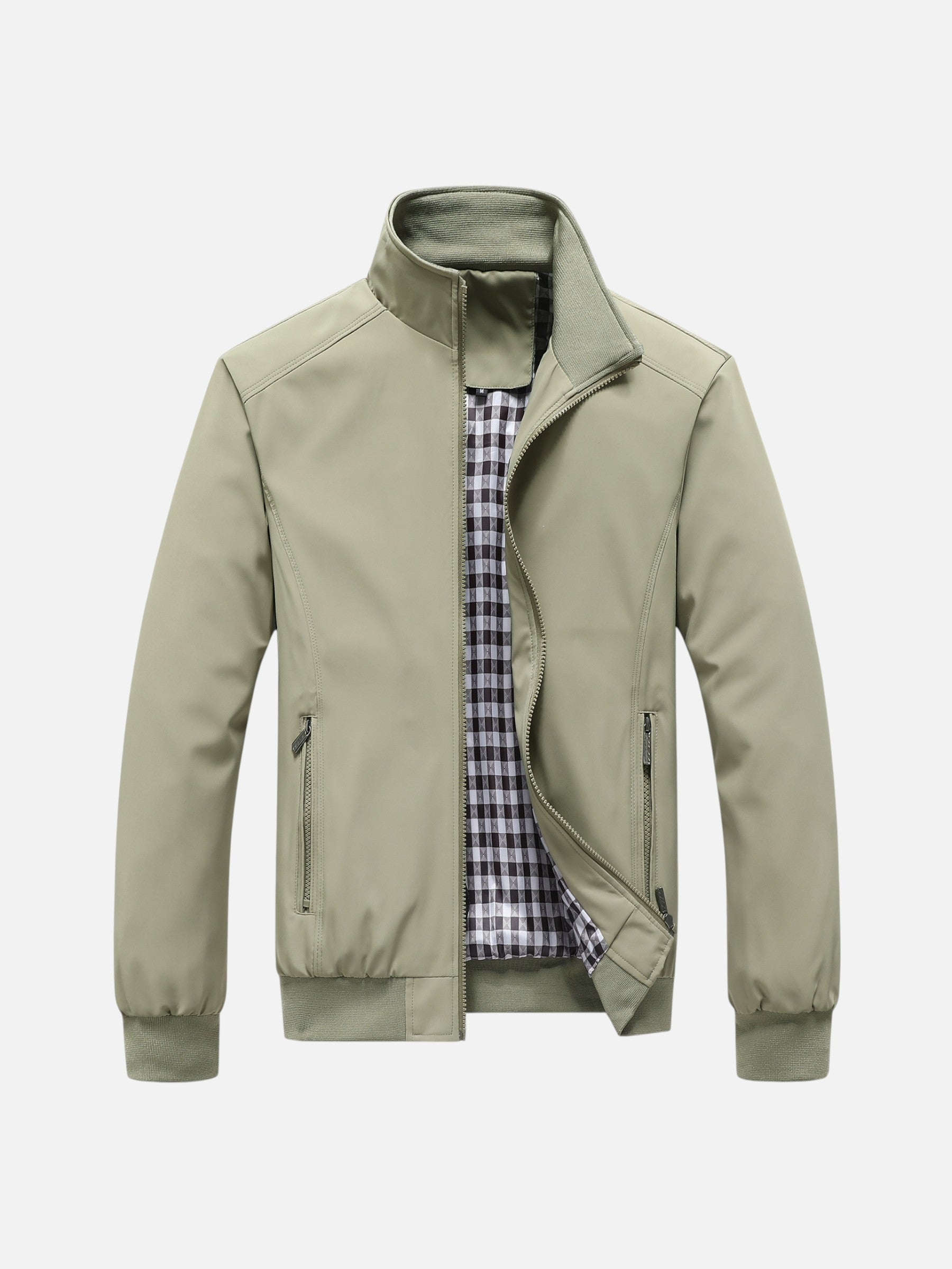 Blouson Harrington Homme Déperlant Zippé