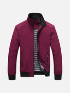 Blouson Harrington Homme Déperlant Zippé