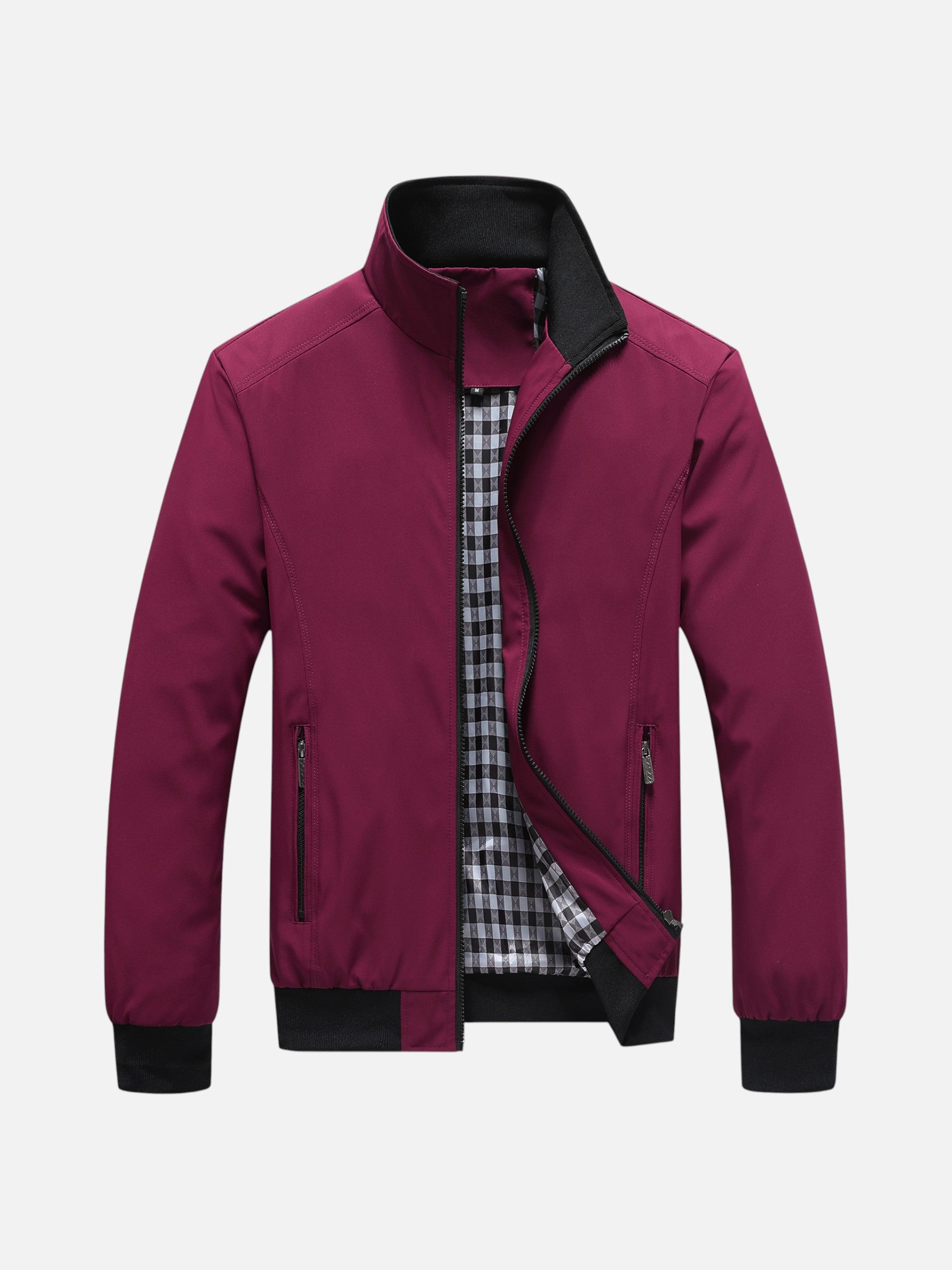 Blouson Harrington Homme Déperlant Zippé