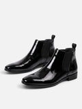 Chelsea Boots Homme Cuir Verni