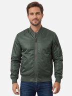 Men's Windbreaker Zip Bomber Jacket