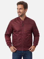 Men's Windbreaker Zip Bomber Jacket