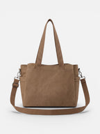 Women's Canvas Crossbody Tote Bag