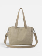 Women's Canvas Crossbody Tote Bag