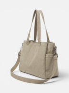 Women's Canvas Crossbody Tote Bag