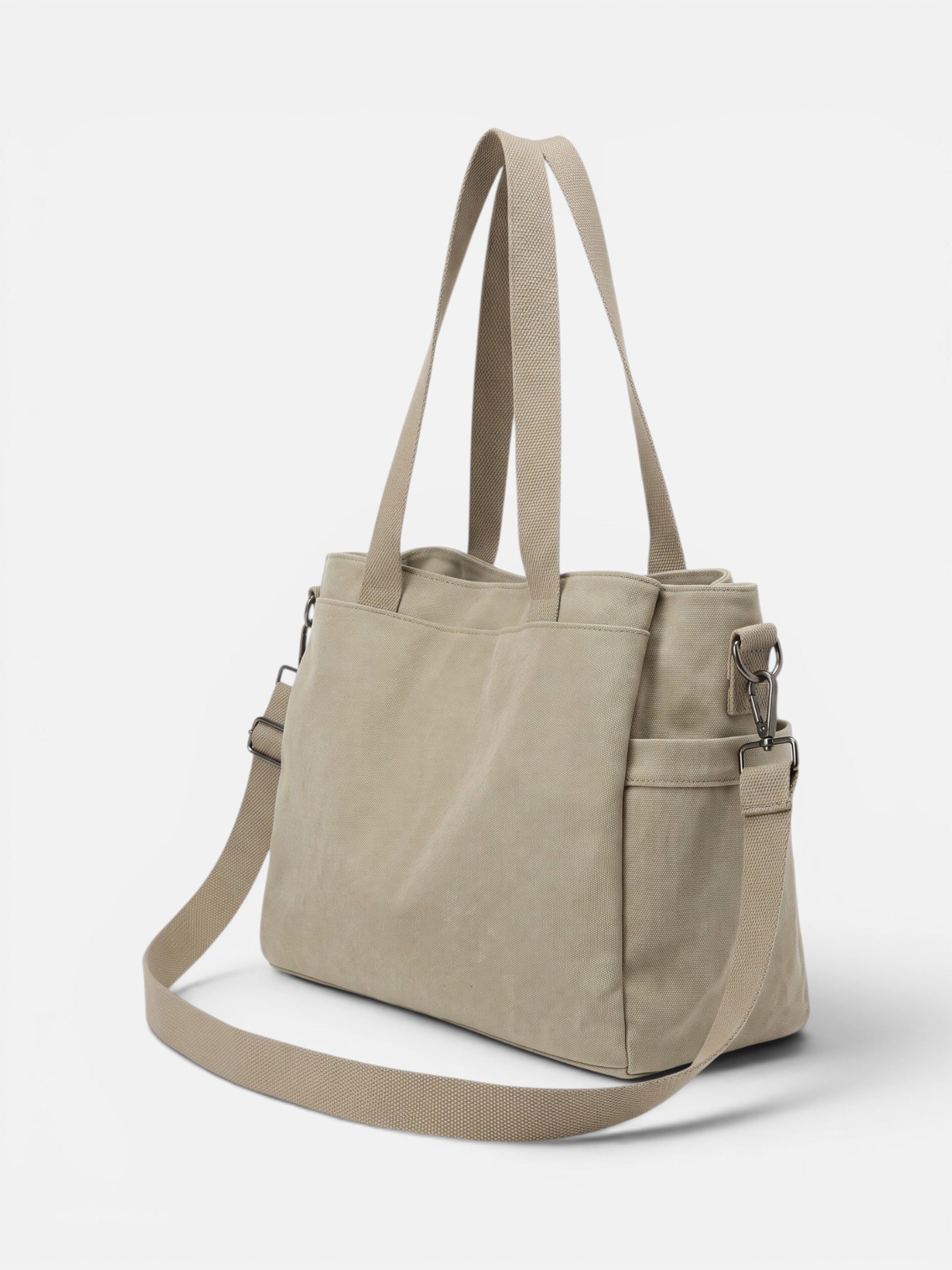 Women's Canvas Crossbody Tote Bag