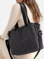 Women's Canvas Crossbody Tote Bag