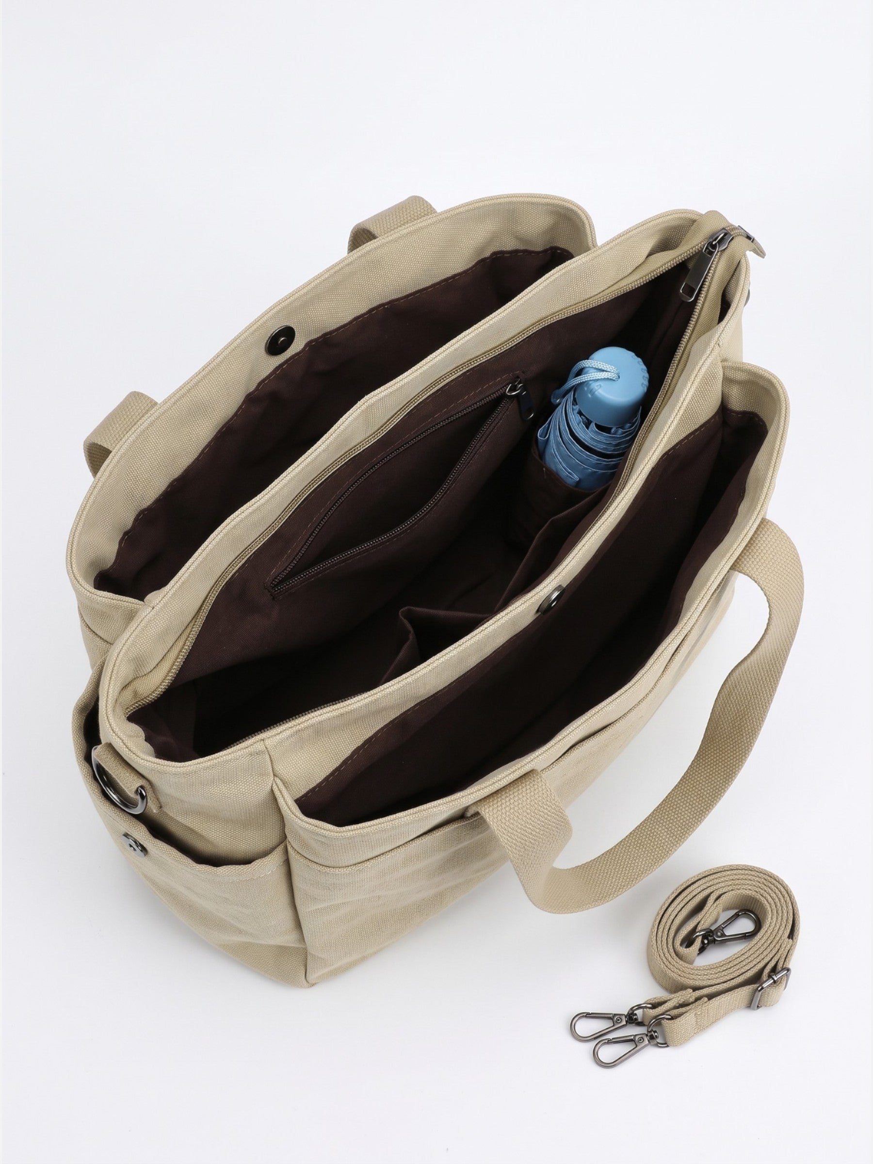 Women's Canvas Crossbody Tote Bag