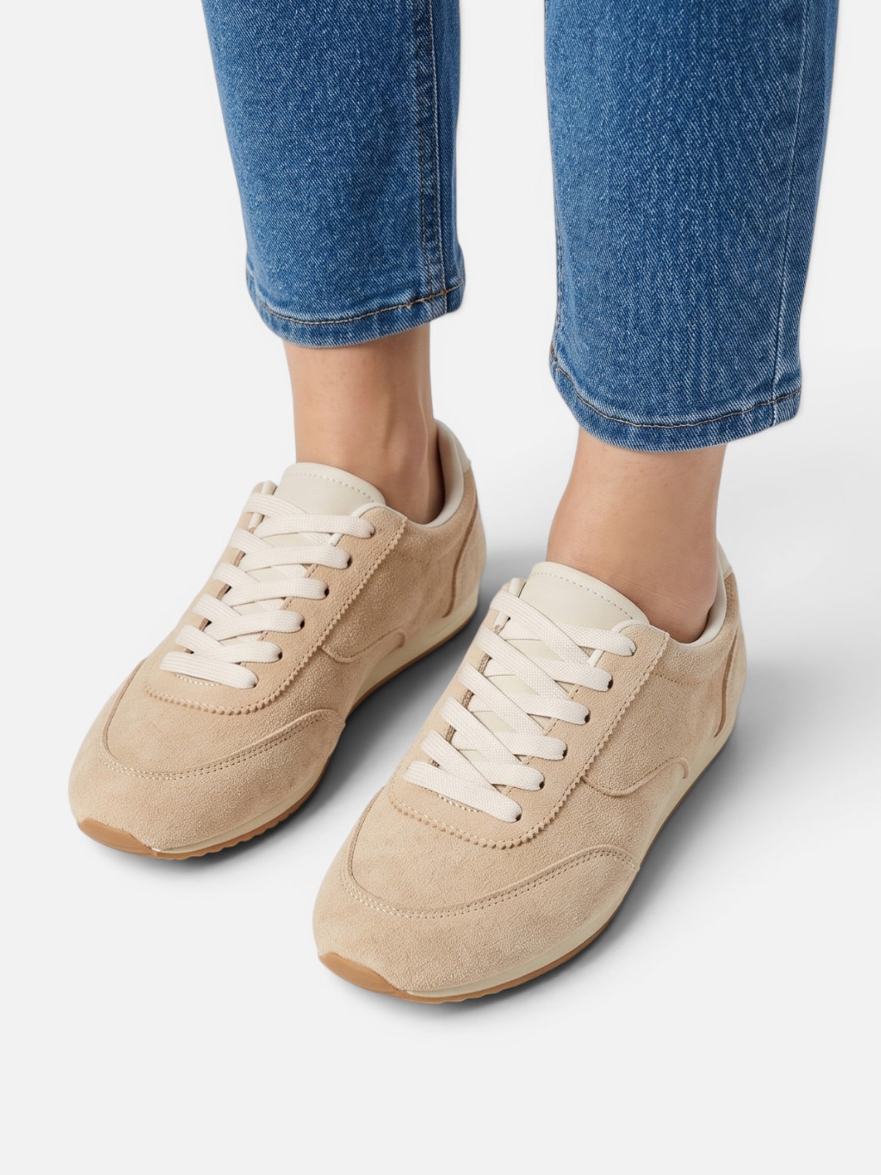 Baskets femme à lacets confortables style casual pour femme