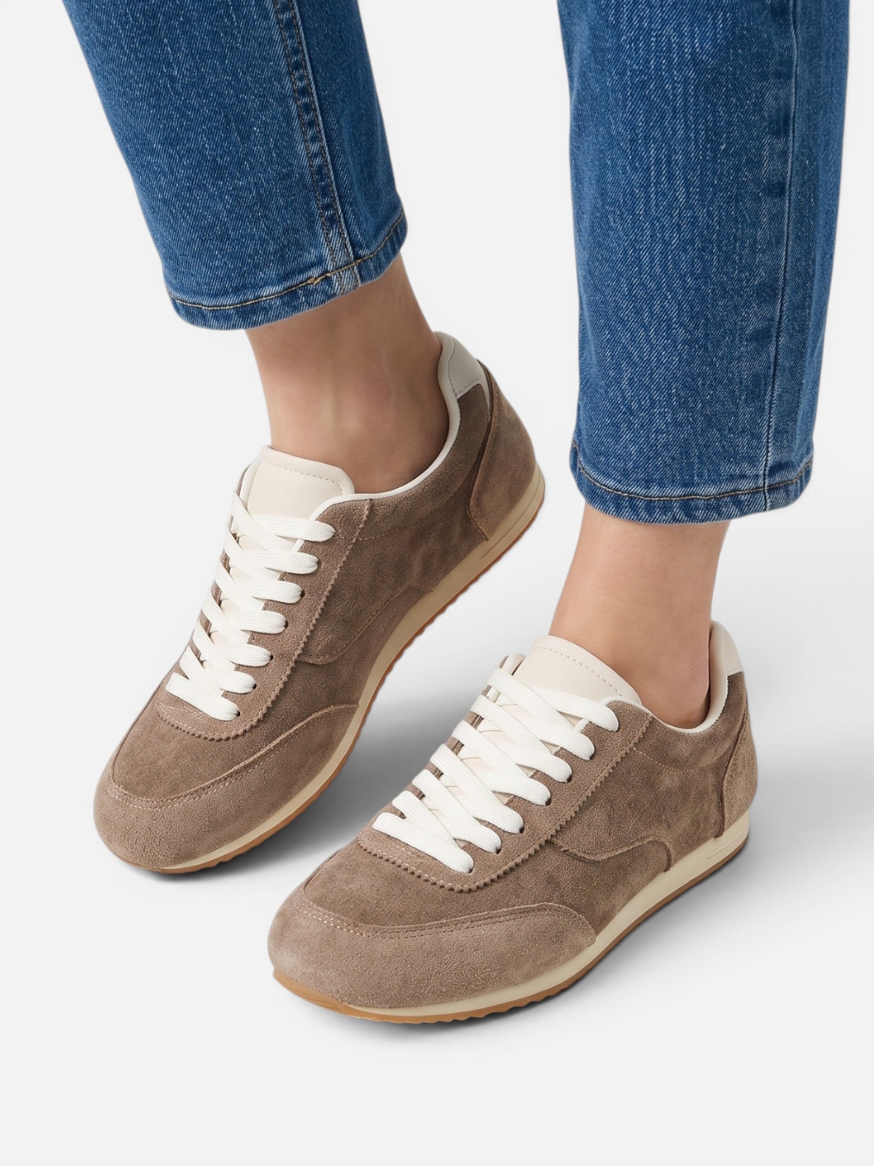 Baskets femme à lacets confortables style casual pour femme