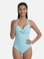 Maillot de bain une pièce femme froncé élégant