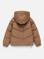 Doudoune Femme Oversize à Capuche