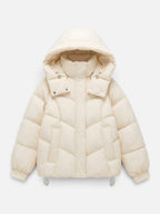 Doudoune Femme Oversize à Capuche