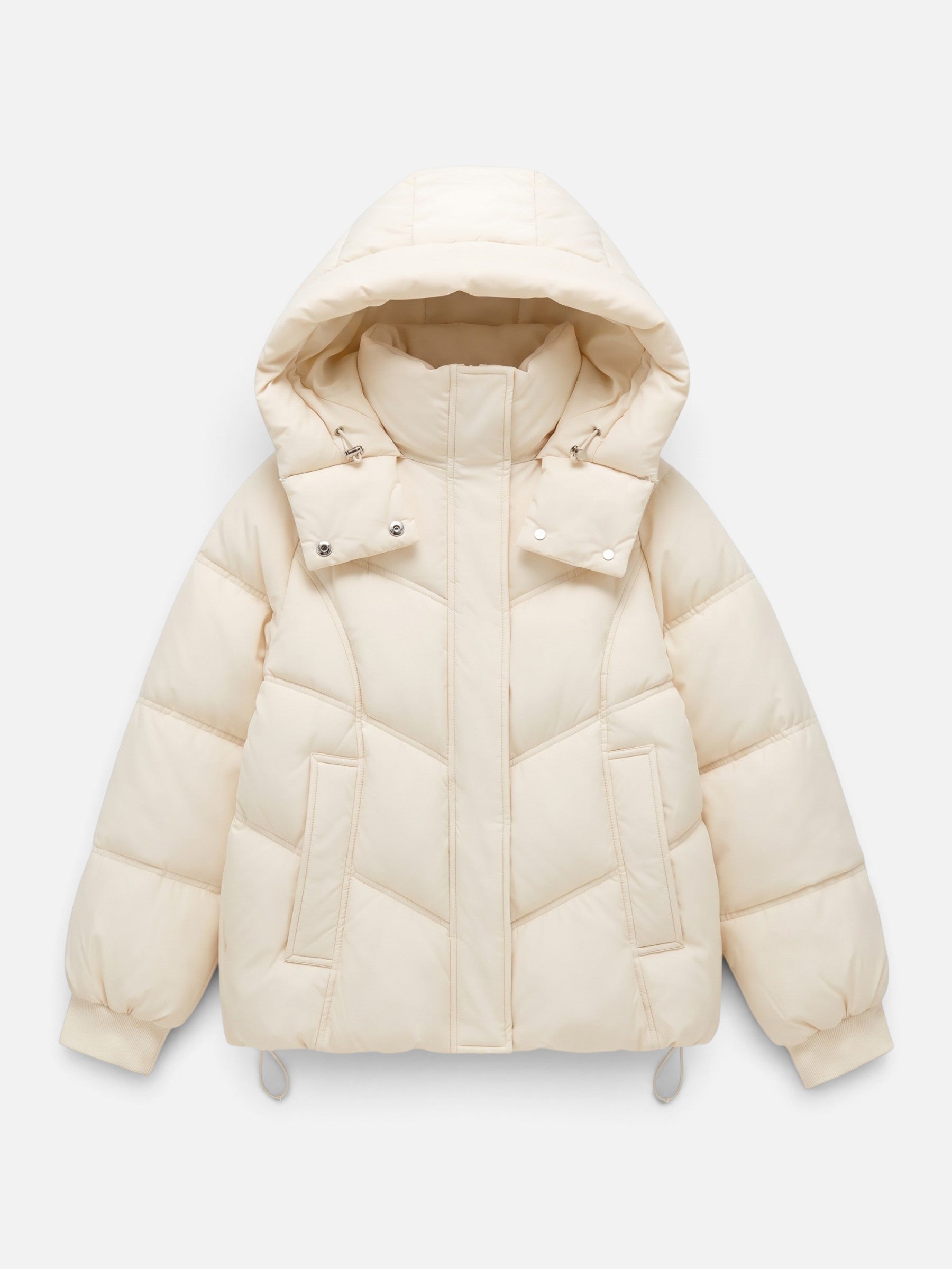 Doudoune Femme Oversize à Capuche