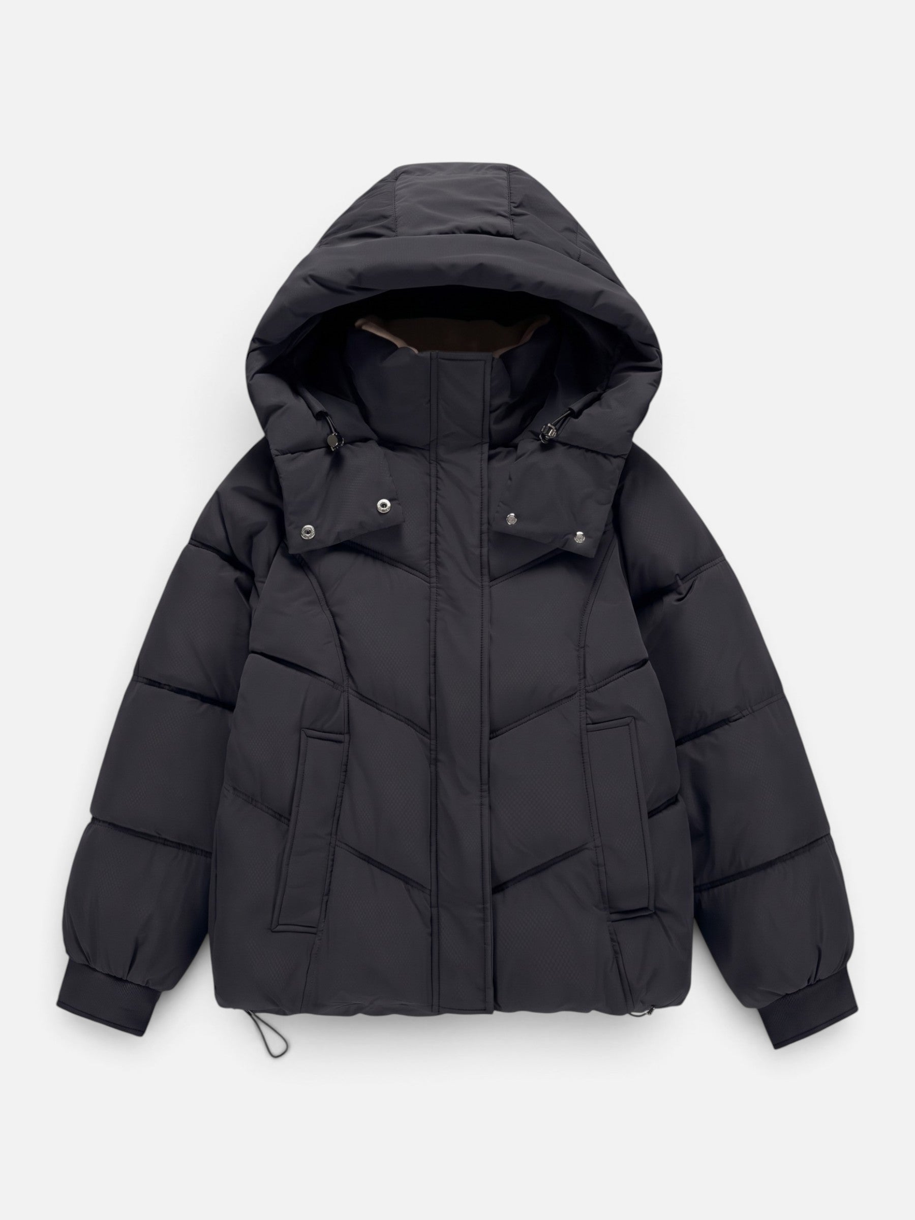 Doudoune Femme Oversize à Capuche