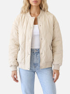 Bomber Femme Matelassé Zippé